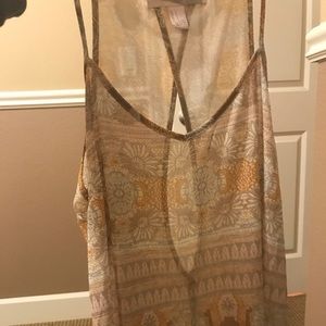 Tank from forever 21 open back